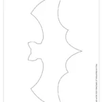 Free Printable Bat Template   Diy Halloween Decorations   Pjs And For Printable Paper Bat Template