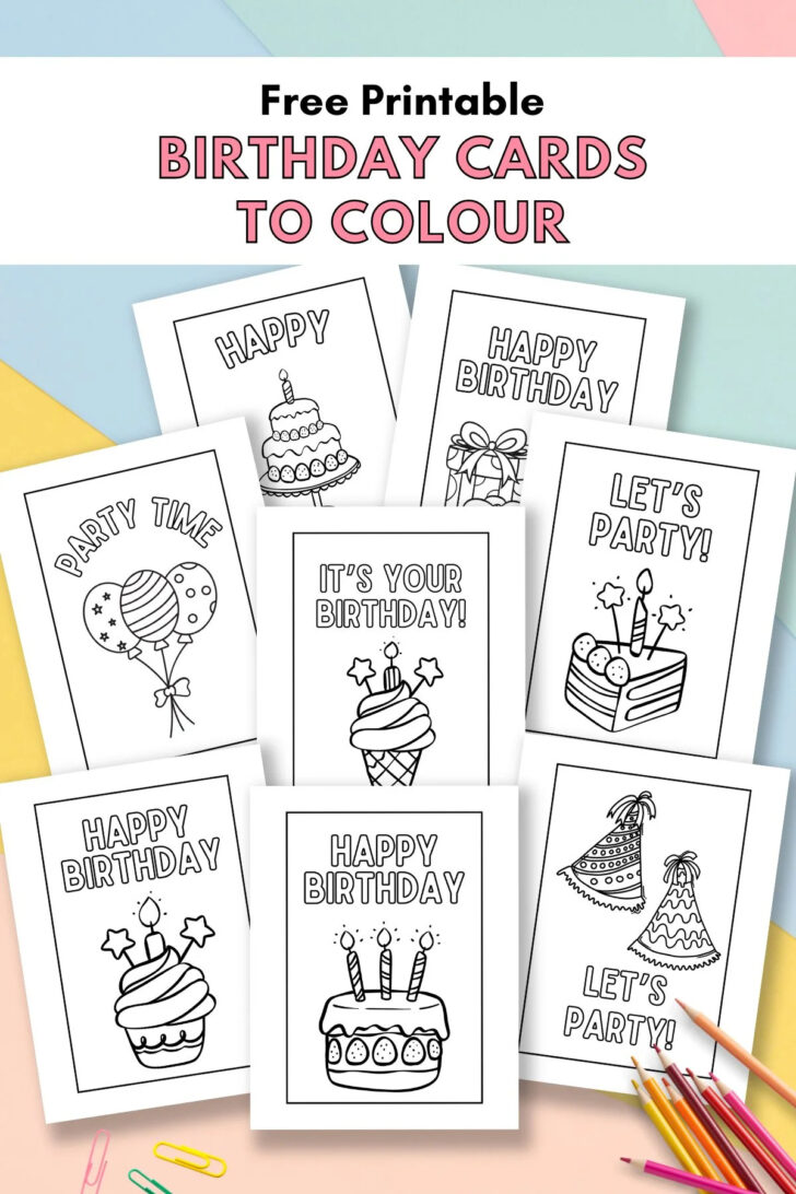 Printable Paper Cards