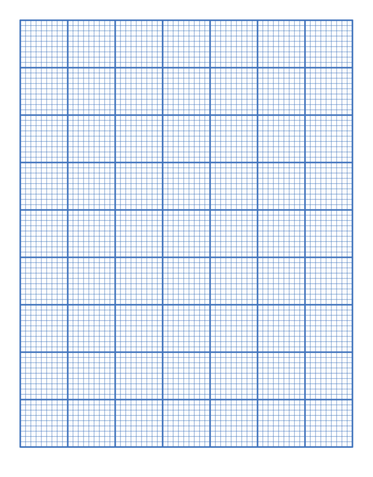 Fine Graph Paper Printable