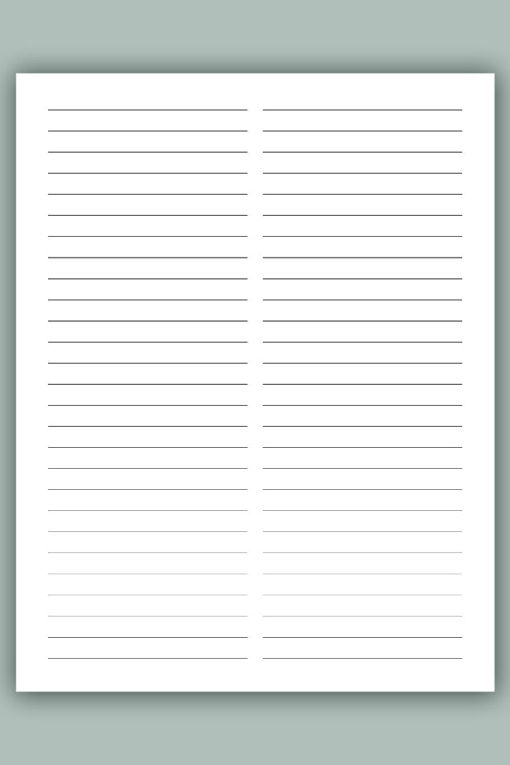Free Printable Journal Paper Free Printable Journal Paper