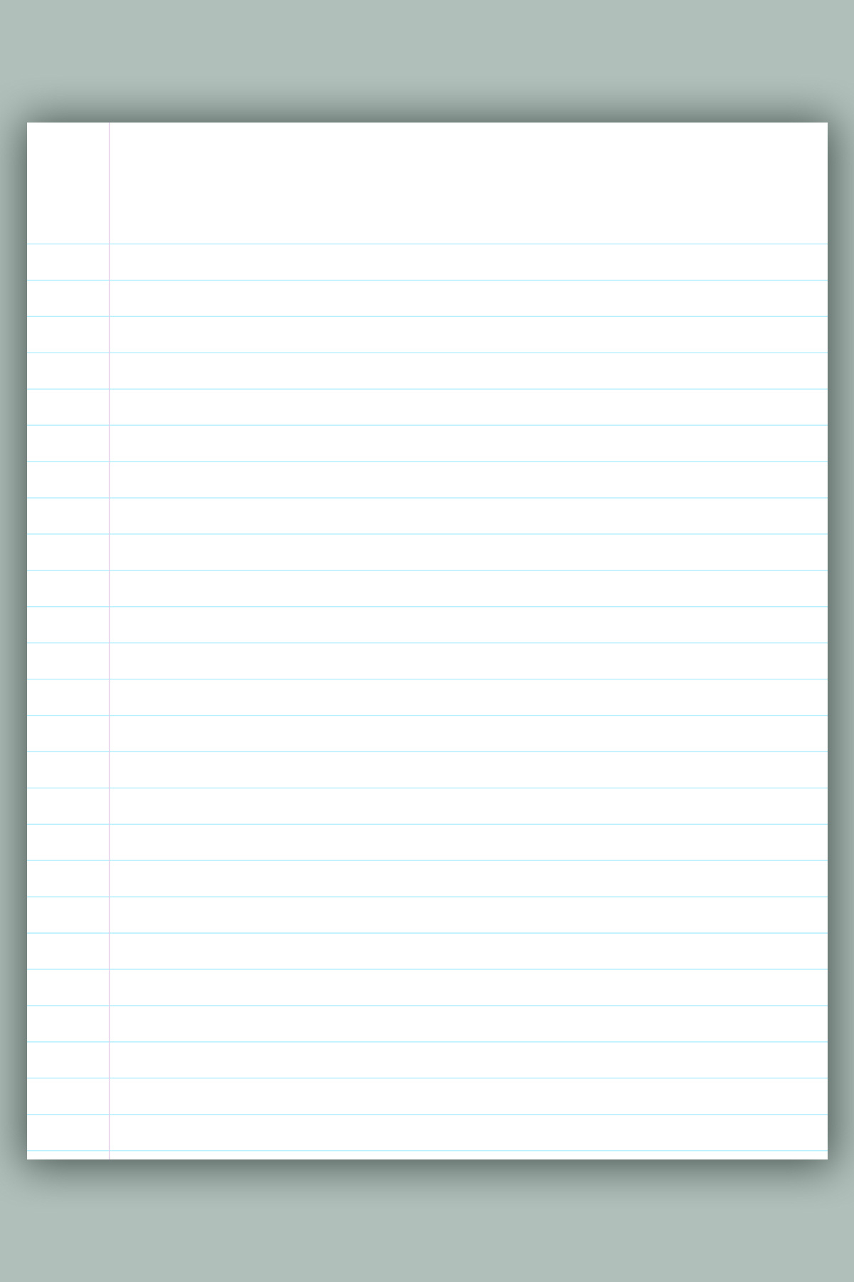 Free Printable Bullet Journal Paper: Dot Grid, Graph, Lined, Etc regarding Printable Paper Sheet