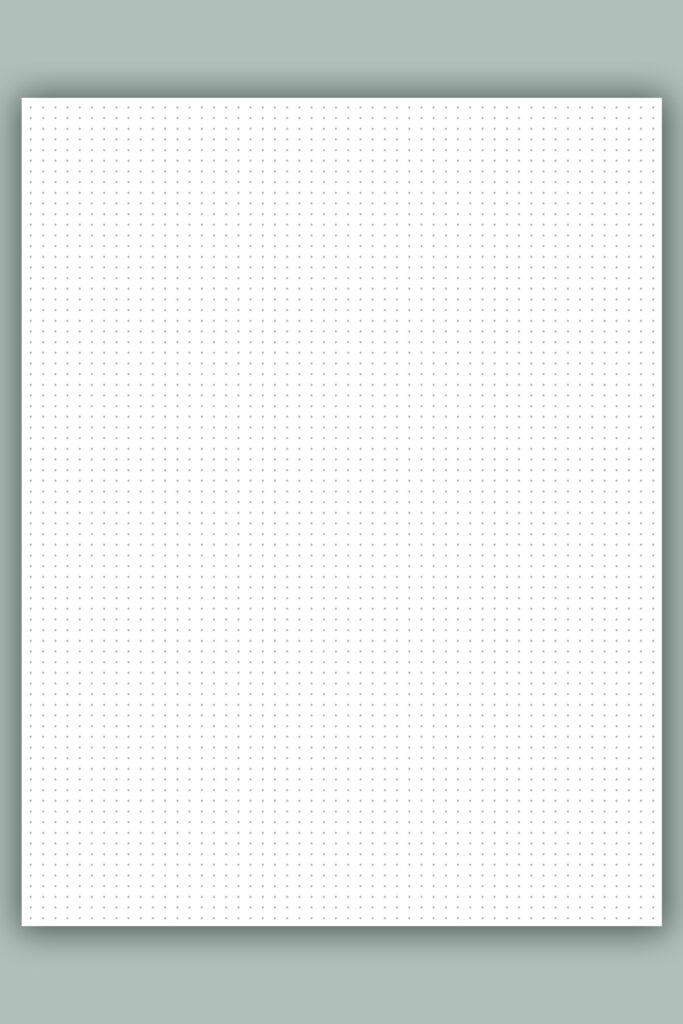 Bullet Journal Grid Paper Printable | Grid Paper Printable