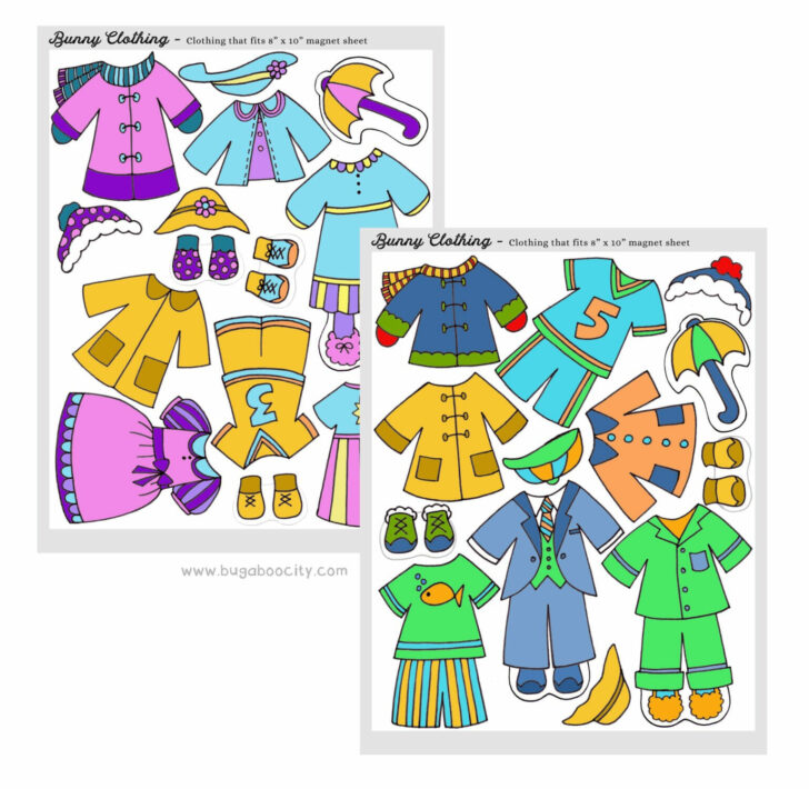 Free Printable Paper Dolls and Clothes Free Download