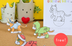 Free Printable Cat Paper Doll | Adventure In A Box regarding Printable Paper Doll Cat