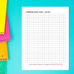 Free Printable Centimeter Graph Paper (1 Cm Grid)   Pdf Regarding Graph Paper 1Cm X 1Cm Printable