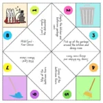 Free Printable Chore Chart Fortune Teller   Hess Unacademy Within Printable Paper Fortune Teller