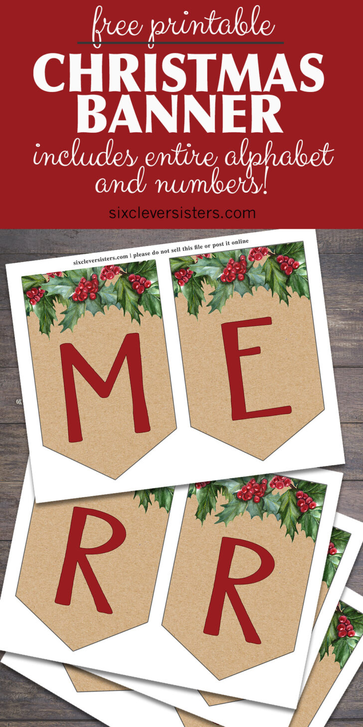 Merry Christmas Printable Paper