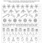Free Printable Christmas Chains To Color | Clementine County Regarding Printable Paper Chains Christmas