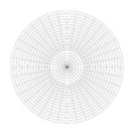Free Printable Circular Graph Paper Template In Pdf Throughout Circle Graph Paper Printable