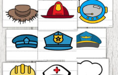Free Printable Community Helper Hats - Printable Party Favors throughout Community Helpers Printable Paper Hats Free