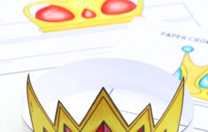 Free Printable Crown Templates — Gathering Beauty in Free Printable Paper Crown Template