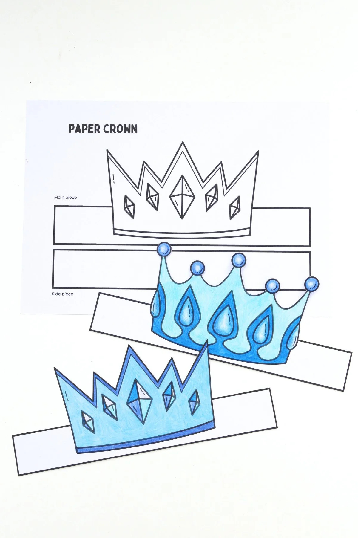 Free Printable Crown Templates — Gathering Beauty with regard to Free Printable Paper Crown Template