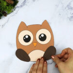 Free Printable Cut And Paste Owl Craft For Kids – Simple Mom Project Within Printable Paper Owl Craft