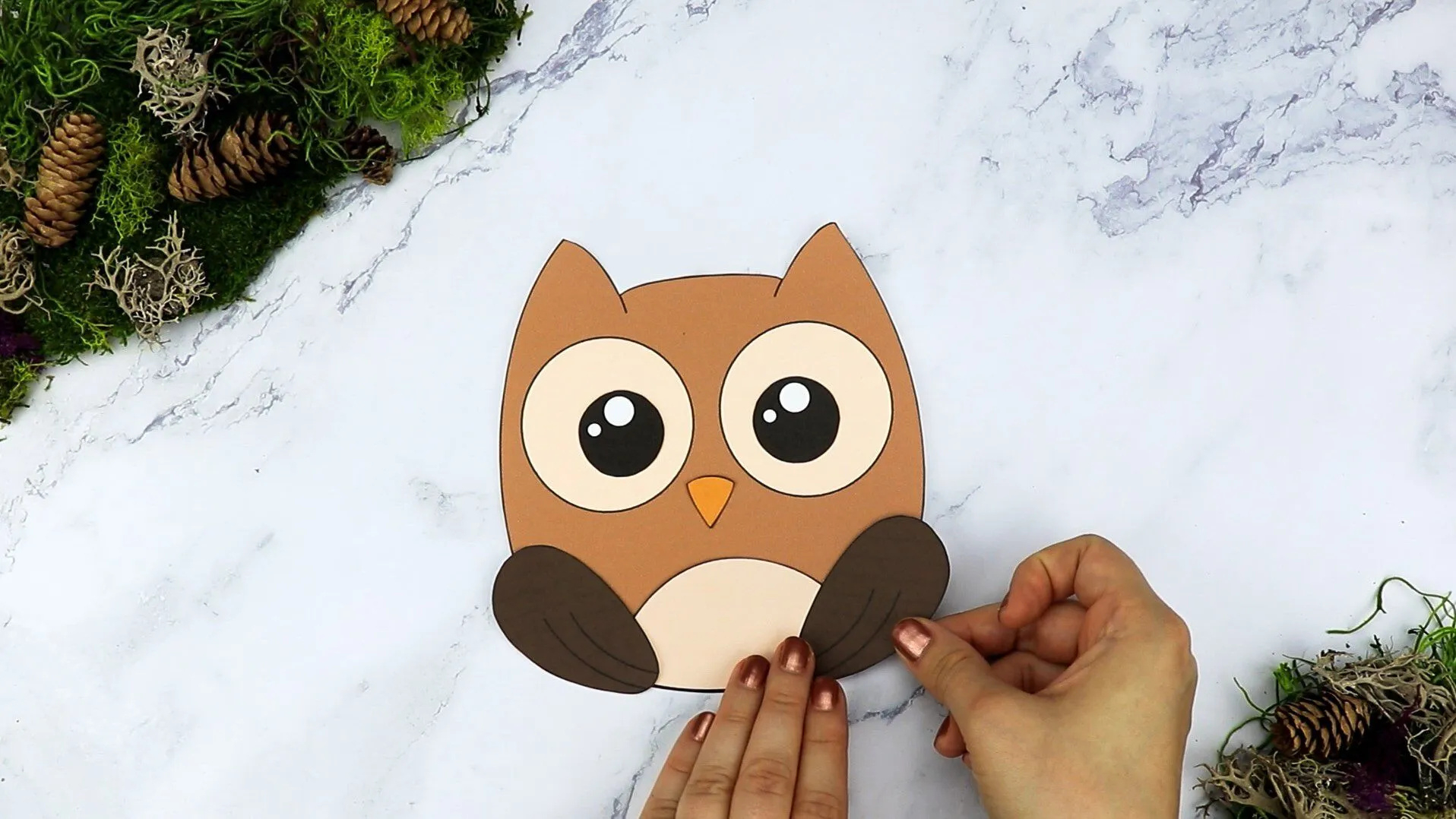 Free Printable Cut And Paste Owl Craft For Kids – Simple Mom Project within Printable Paper Owl Craft