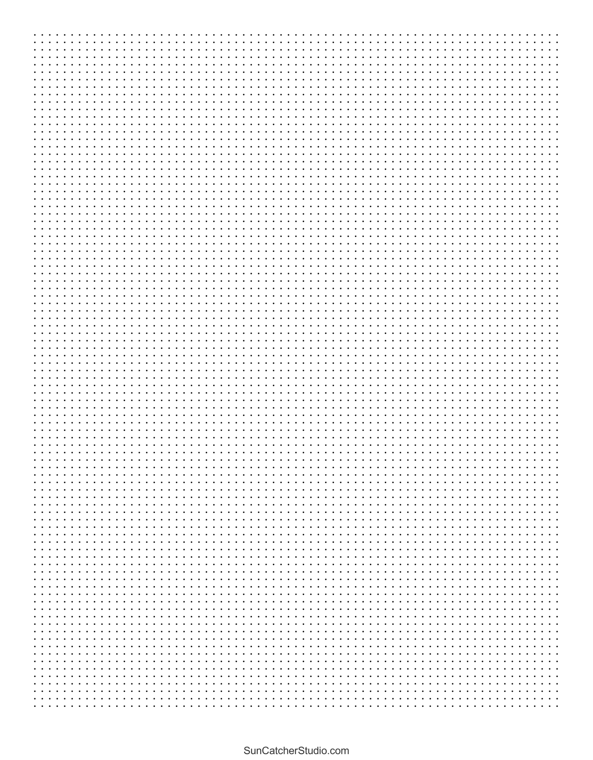 Free Printable Dot Paper: Dotted Grid Sheets (Pdf &amp;amp; Png) – Free inside Free Dot Grid Paper Printable