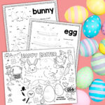 Free Printable Easter Activity Sheets And Placemats Intended For Free Easter Printable Paper
