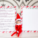 Free Printable Elf On The Shelf Rules For Kids For Elf On The Shelf Printable Paper