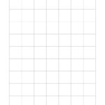 Free Printable Graph Paper (1 Inch Grid) Pdf Format With Regard To Printable Graph Paper Elementary