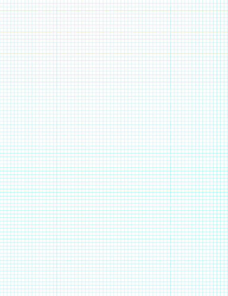 Blue Printable Paper | Grid Paper Printable