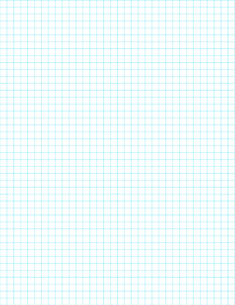 1/4 Printable Graph Paper | Grid Paper Printable