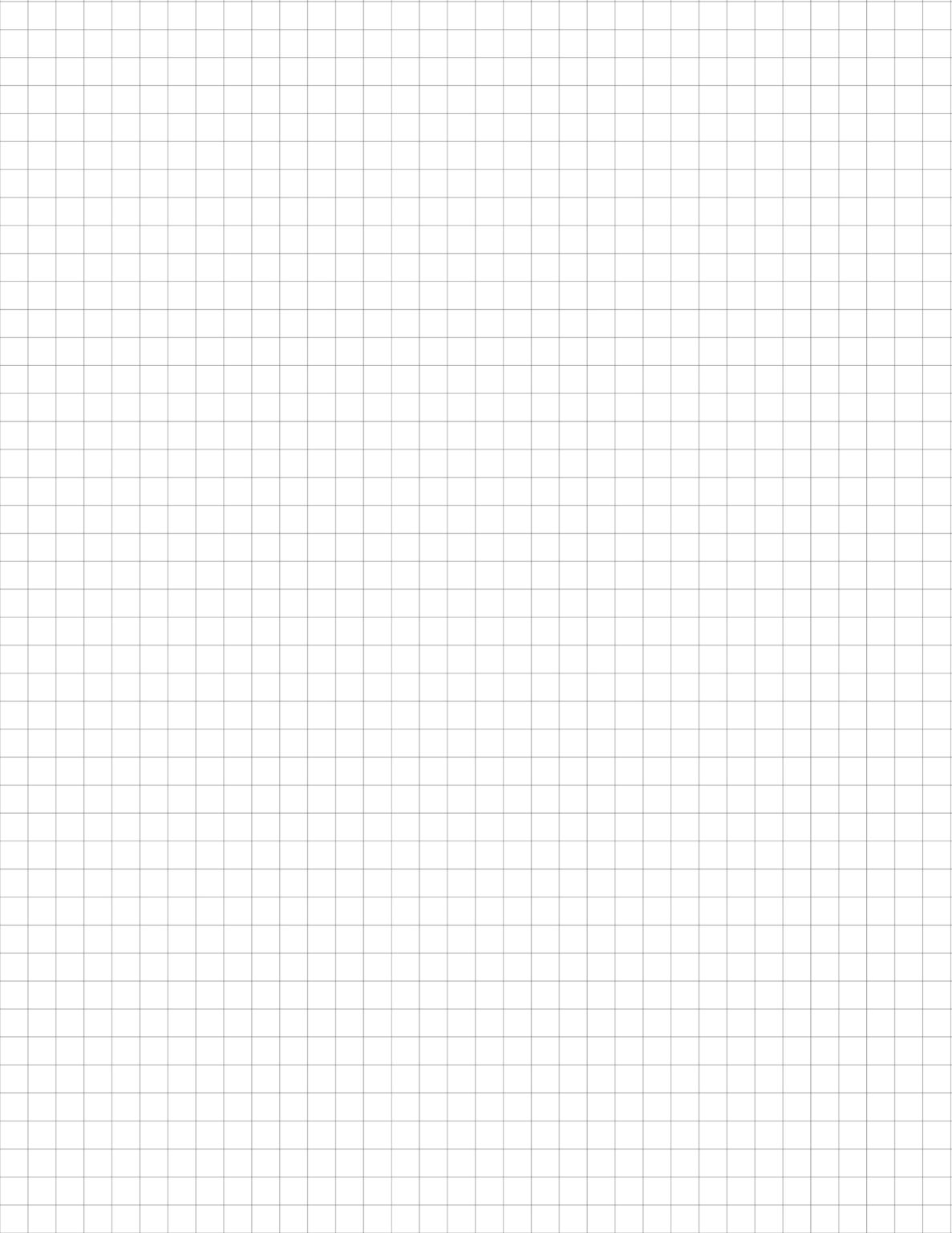 Free Printable Grid Paper 1 Inch | Grid Paper Printable