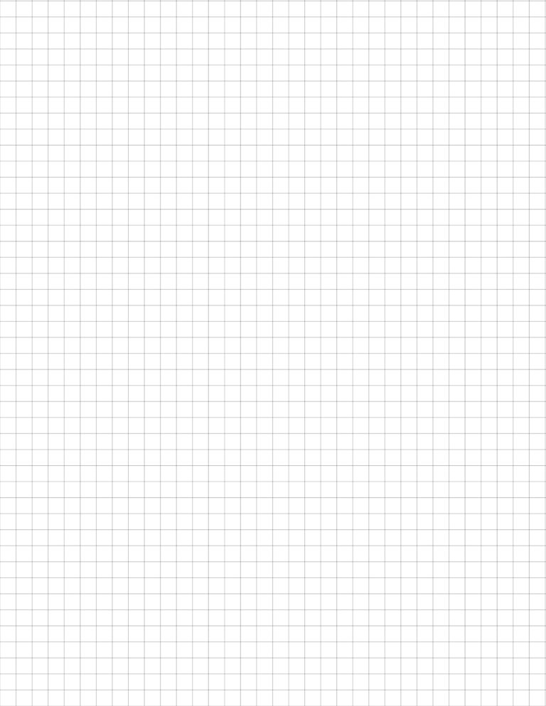 Free Printable Grid Paper 1 Inch | Grid Paper Printable