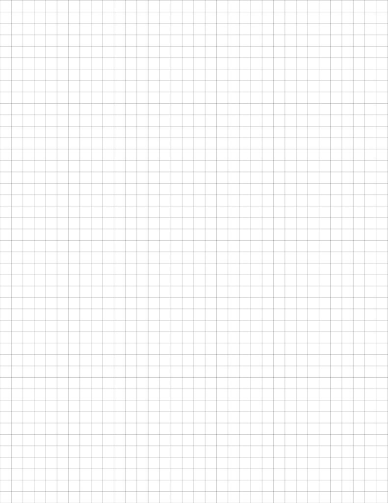 Free Printable Grid Paper 1 Inch | Grid Paper Printable