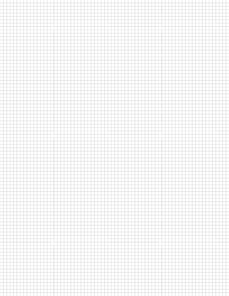 Printable Graph Paper 1/4 Inch Squares