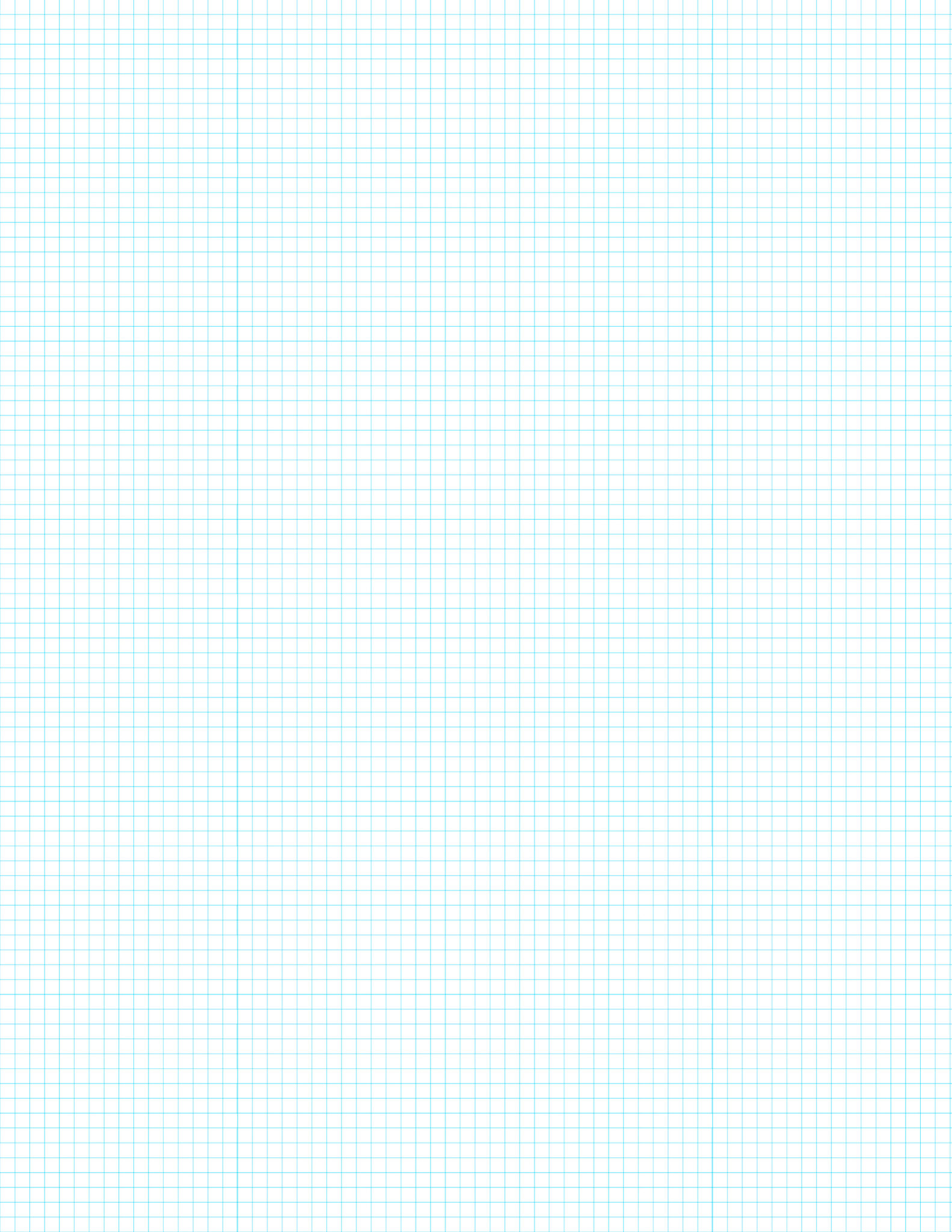 1 Inch Full Page Graph Paper Printable | Grid Paper Printable
