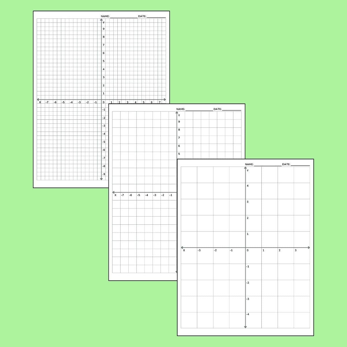 Free Printable Graph Paper With Numbers with Printable Graph Paper For Elementary Students