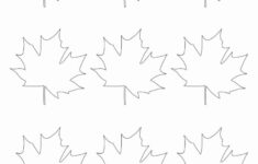 Free Printable Leaf Template in Printable Paper Leaves