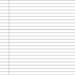 Free Printable Lined Notebook Paper With Regard To Free Printable Paper