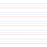 Free Printable Lined Paper (Handwriting, Notebook Templates Throughout Printable Paper Templates
