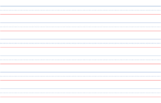 Free Printable Lined Paper (Handwriting, Notebook Templates with regard to Primary Journal Printable Paper