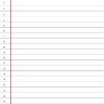 Free Printable Lined Paper Templates To Customize Online With Regard To A4 Lined Paper Printable