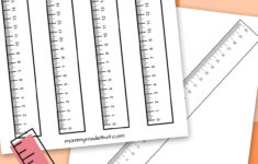 Free Printable Millimeter Ruler (Actual Size) regarding Printable Paper Ruler