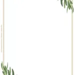 Free Printable Page Border Templates Inside Printable Paper Border Template