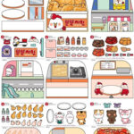Free Printable Paper Doll Templates For Kids   Download Now! In Printable Paper Doll Food