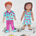 Free Printable Paper Dolls And Clothes To Color | Welcome To Nana'S Within Free Printable Paper Dolls For Kids