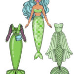 Free Printable Paper Dolls: Discover 24 Mermaid Ideas On This Within Mermaid Printable Paper