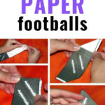 Free Printable Paper Football Game Within Printable Paper Football