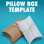 Free Printable Pillow Box Template | Diy Gift Box   Pjs And Paint Pertaining To Printable Paper Gift Box