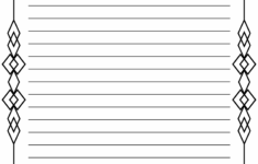 Free Printable Stationery And Lined Letter Writing Paper – Free in Fancy Printable Paper