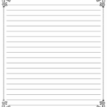 Free Printable Stationery And Lined Letter Writing Paper – Free Intended For Lined Writing Paper Printable