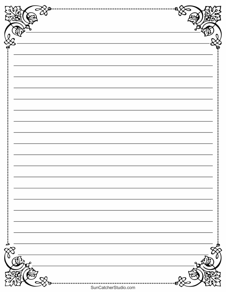 Lined Writing Paper Printable