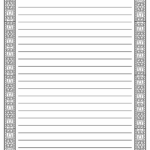 Free Printable Stationery And Lined Letter Writing Paper – Free Regarding Fancy Printable Paper
