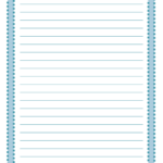 Free Printable Stationery And Lined Letter Writing Paper – Free Throughout Printable Paper Frames
