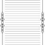 Free Printable Stationery And Lined Letter Writing Paper – Free Throughout Ruled Paper Printable
