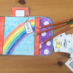 Free Printable Suitcase Packing Activity – Make Time Together With Free Printable Paper Suitcase Template