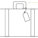 Free Printable Suitcase Packing Activity – Make Time Together With Regard To Free Printable Paper Suitcase Template